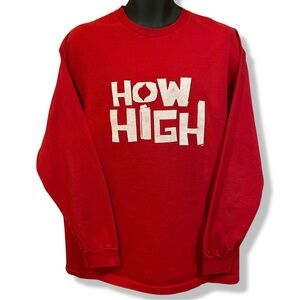 Rare Vintage 2001 How High Movie Promo LongSleeve Shirt